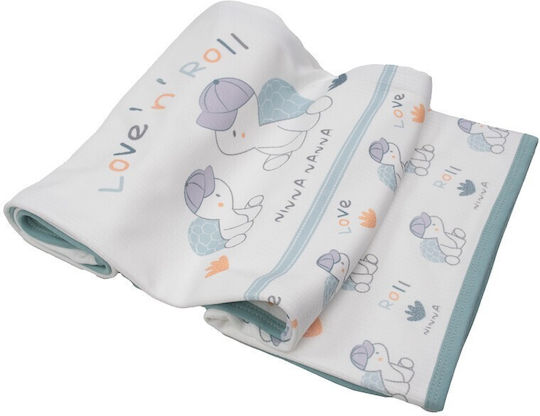 Kamtex Baby Kuscheldecke Türkis 80x90cm.