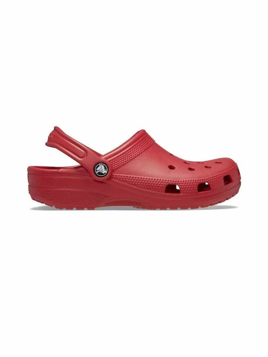 Crocs Classic Ανατομικά Σαμπό Κόκκινα