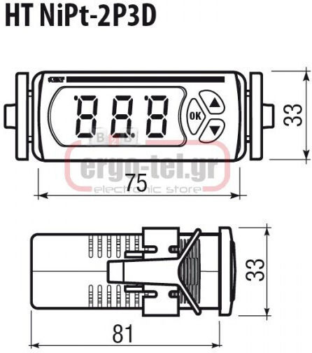 Vemer Thermostat Industrial Type 308-007629300