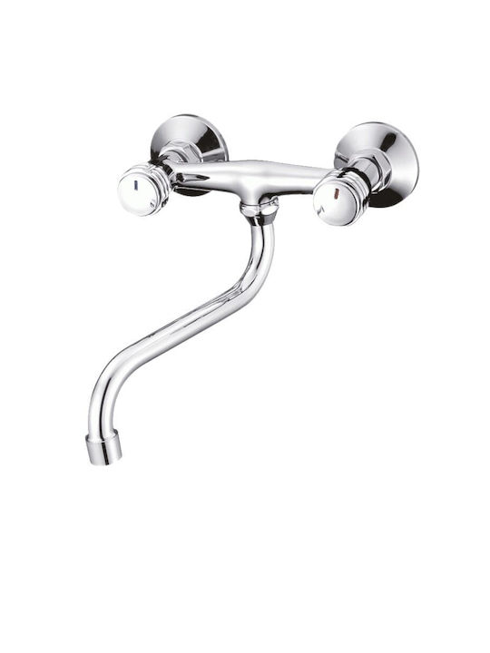 Inter Ceramic Alpaca Ένθετος Νεροχύτης Inox Μ81xΠ43.5cm Ασημί