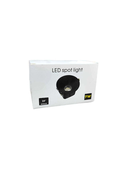 Spot Light Einbau Spot mit integriertem LED und Natürliches Weißes Licht Weiß 1Stück Spot Light Einbau Spot mit integriertem LED und Natürliches Weißes Licht Weiß 1Stück