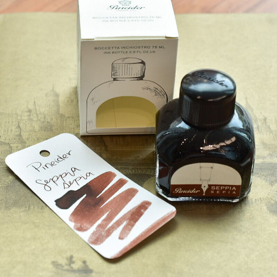 Pineider Ανταλλακτικό Μελάνι για Στυλό Μαύρο 75ml