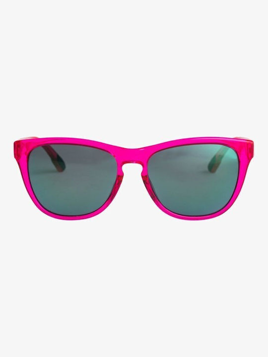 Roxy Sunglasses with Pink Plastic Frame and Gray Lens ERJEY03124-xmmg