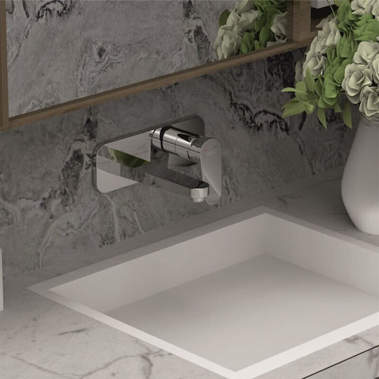 Inter Ceramic за душ кабина Сребрист