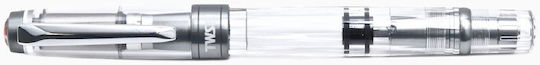 Twsbi Diamond 580 AL R Калиграфска Писалка Extra Fine 1.1мм Сребрист от Пластмаса Никелово сиво