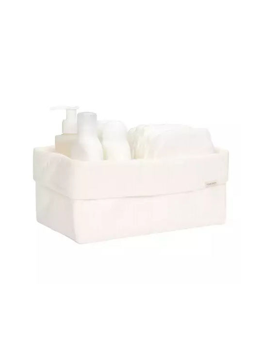 Little Dutch Pure Nursery Storage Basket White