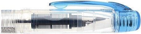 Platinum Πένα Γραφής Medium 0.3mm Μπλε από Ατσάλι με Μπλε Μελάνι