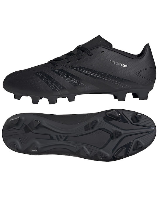 Adidas Predator Club Low Football Shoes FxG with Cleats Black