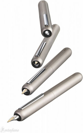 Lamy Stilou Medium Negru Cu Cerneală Neagră