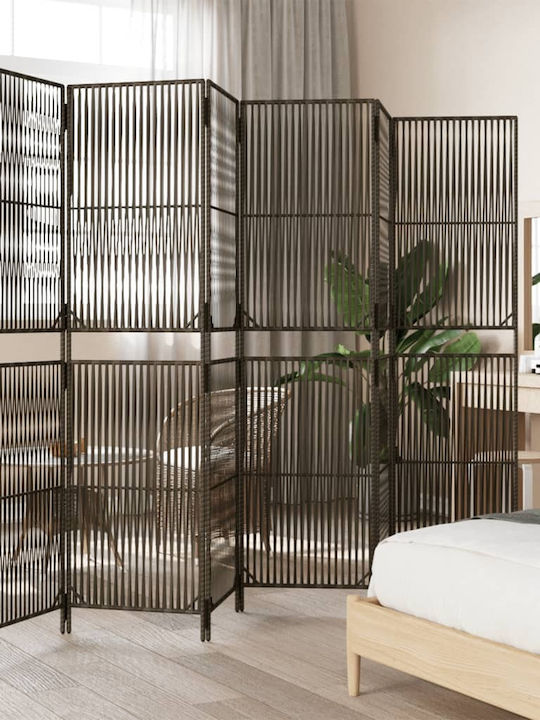 vidaXL Decorativ Paravan din Rattan 294x200cm