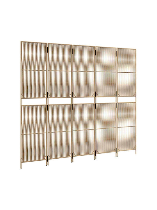 vidaXL Dekorativer Raumteiler aus Rattan 245x200cm