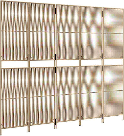 vidaXL Διακοσμητικό Παραβάν από Rattan 245x200cm