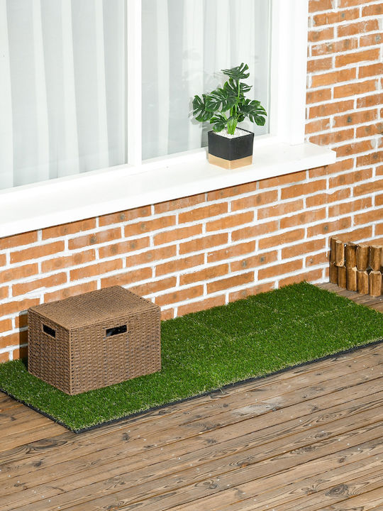 Outsunny Synthetic Foliage Panel 30x30cm 10pcs