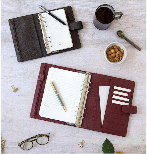 Filofax Pocket Notizbuch Schwarz