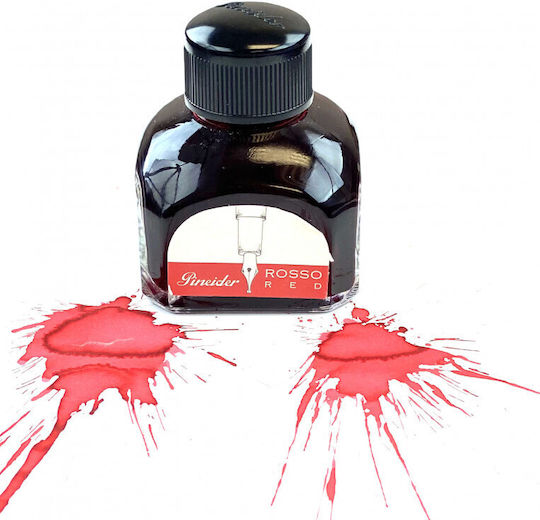Pineider Ersatz- und Füllfederhaltertinten für Füllfederhalter Rote 75ml
