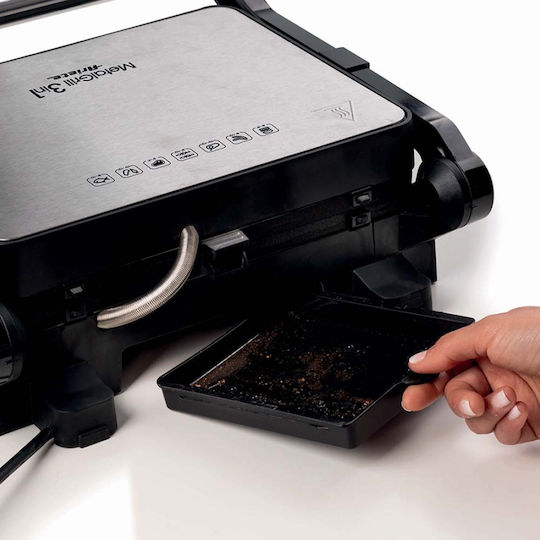 Ariete Sandwichmaker Grill mit Abnehmbaren Platten 2000W Gray