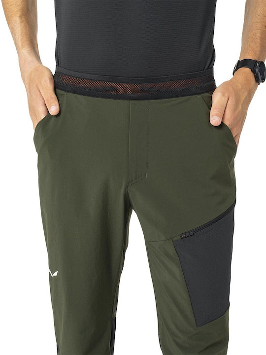 Salewa Pedroc 2 Durastretch Light Ανδρικό Μακρύ Παντελόνι Πεζοπορίας Πράσινο
