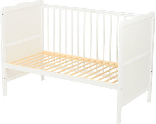 Qmini Baby-Bettlaken Für Krippe Baumwolle Alb 120x60cm