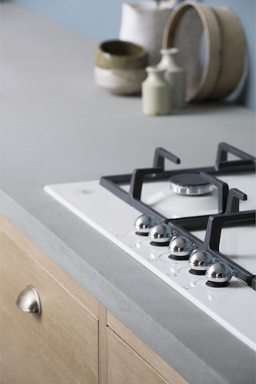 Bertazzoni Εστία Υγραερίου Αυτόνομη 75.2x52.2εκ. Μπεζ