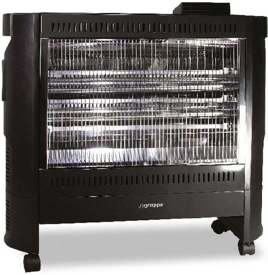 Gruppe NGF24IF Căldură radiantă Cuarț cu termostat și ventilator 2400W