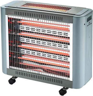 Human HU1522 Quartz Heater with Thermostat and Fan 2400W