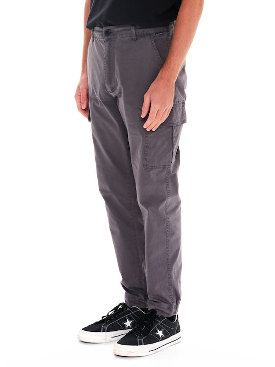 Trousers Cargo Elastic Gray