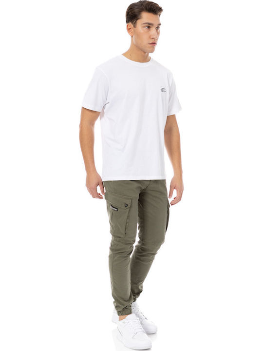 Παντελόνι Cargo Ελαστικό Χακί