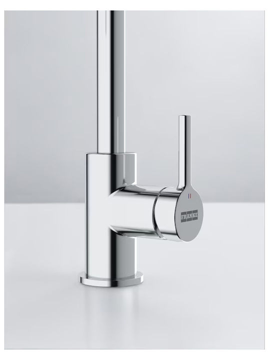 Franke Lina L Standard Kitchen Faucet Counter Silver