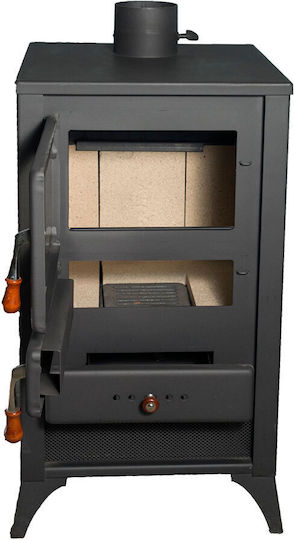 Prity K22 E Metallic Wood Stove 10kW Black