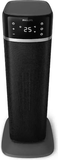 Philips Home Ceramic Fan Heater Room Floor Black 2000W