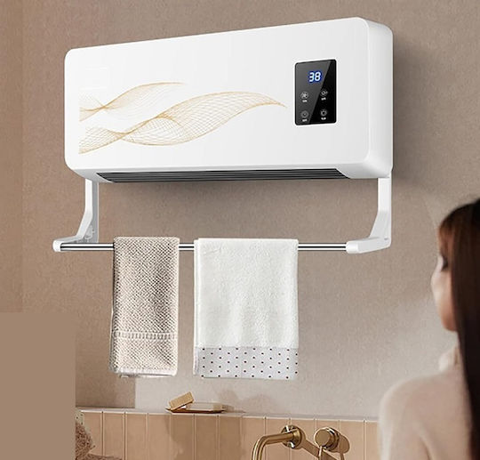 Heizlüfter Wand Weiß 2000W