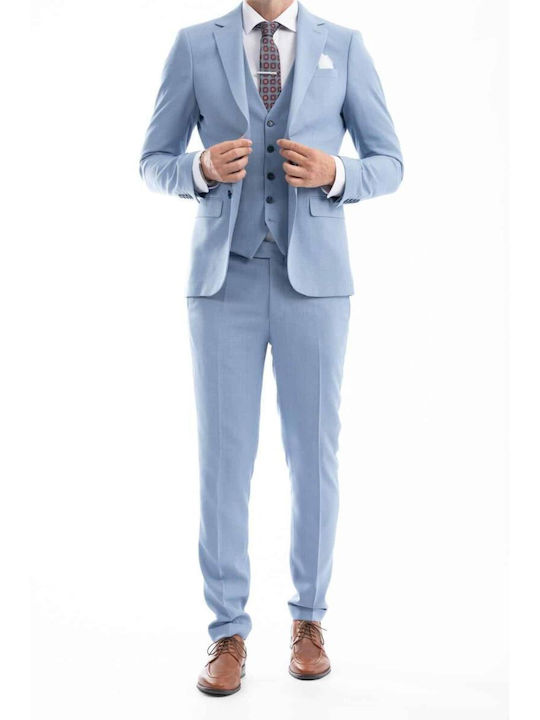 Vittorio Artist Vario Men's Suit Light Blue