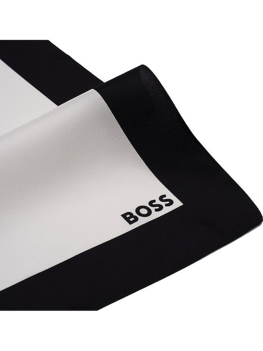 Men's Silky Handkerchief White