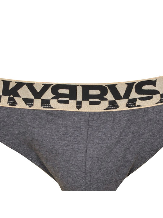 Kybbvs KB996 Men's Slip Gray