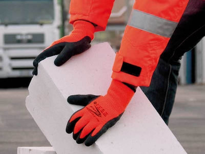 Cofra Freezing Pro Перчатки за работа Work Gloves Оранжев Латекс 1бр