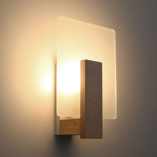 Sollux Lappo Lumină De perete Bej 14x15.5x14cm