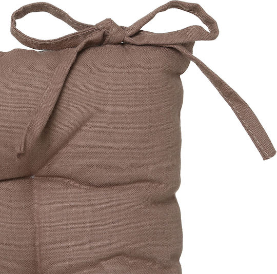 Atmosphera Garden Chair Cushion Taupe 38x38cm