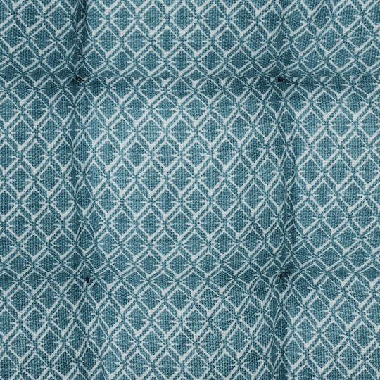 Atmosphera Garden Chair Cushion Otto Blue 38x38cm
