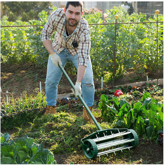 Costway GT3425 Furcă de grădină cu aerisire De mână