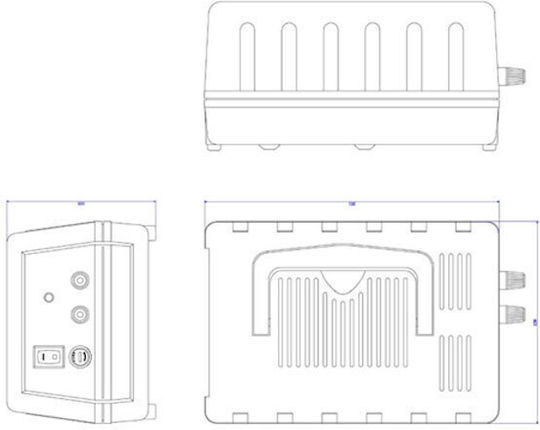 Paket Stabile Ausgang 5000ma 12vdc Mwp1250 Mwa Schutz Überlastung Labor-Netzgerät mit 1 Kanal und Maximale Leistung 105W