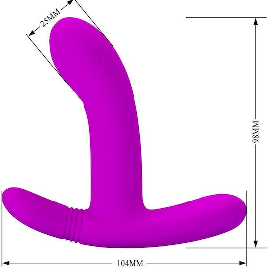 Pretty Love Functions Δονητής Μασάζ με Απομακρυσμένο Έλεγχο Ροζ