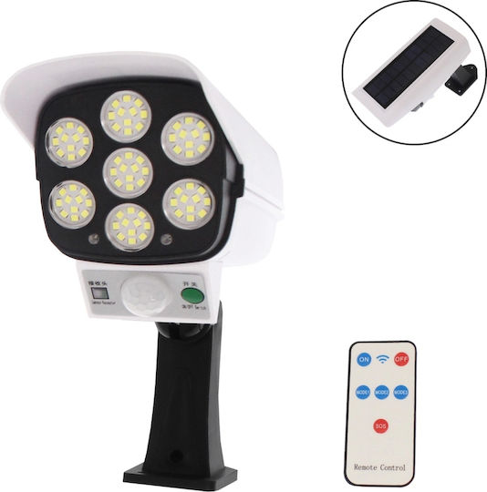 Yh-2178t Solar Dummy Surveillance Bullet Camera with LED Lighting White
