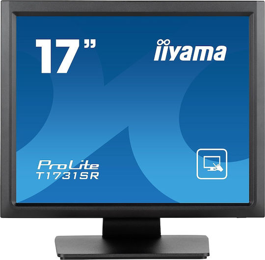 Iiyama ProLite T1731SR-B1S TN Touch Monitor 17" 1280x1024 με Χρόνο Απόκρισης 5ms GTG