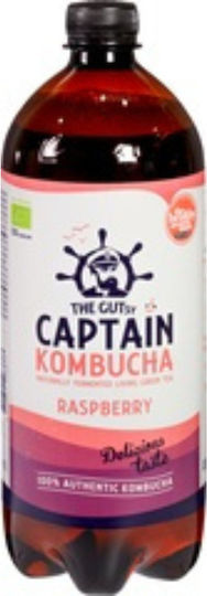 Captain Kombucha Bio Kombucha mit Himbeere 1000ml