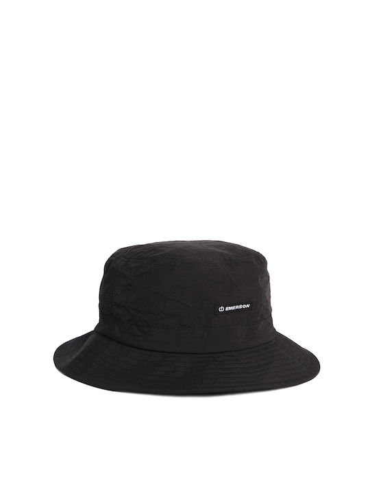 Emerson Υφασμάτινo Καπέλο Bucket Μαύρο Emerson Υφασμάτινo Καπέλο Bucket Μαύρο
