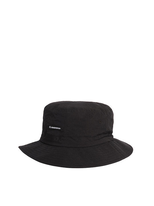 Emerson Fabric Men's Hat Bucket Style Black