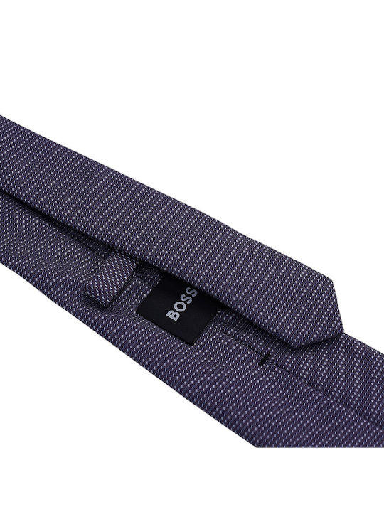 Hugo Boss Herren Krawatte in Lila Farbe