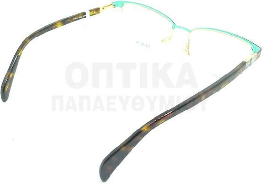 Tous Metal Eyeglass Frame Black VTO382 033M