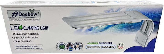 Deebow Led Lamp for Aquarium Lighting 13W