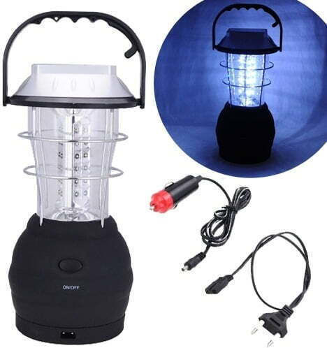 36-LED Laterne LED Wiederaufladbar Für Camping Mit Taschenlampe